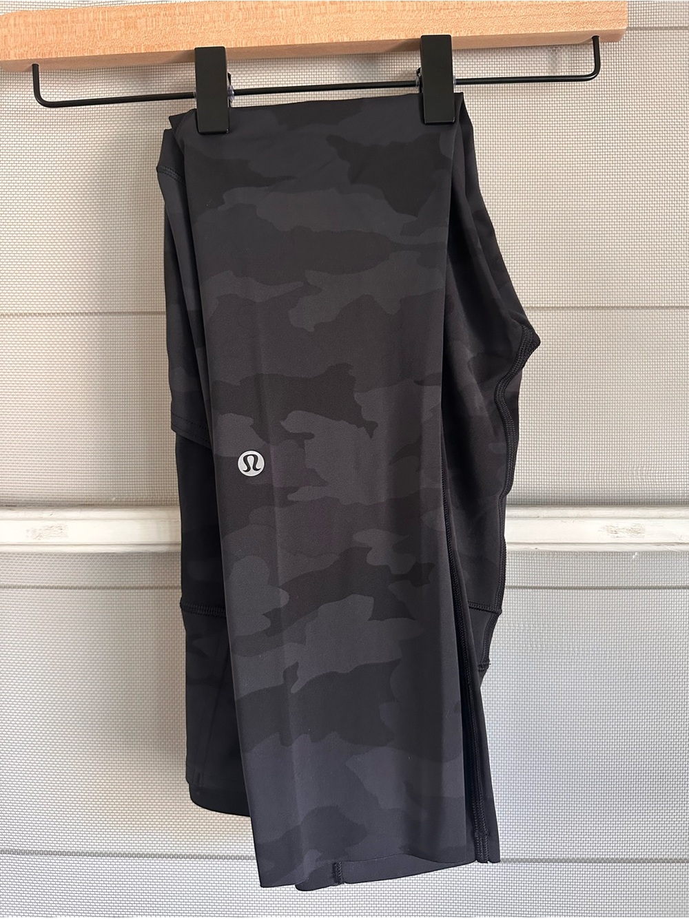 Lululemon Black Camo Performance Leggings